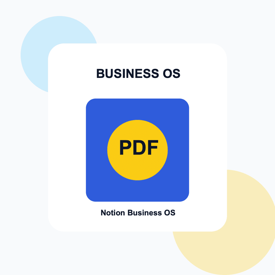 Notion Business OS