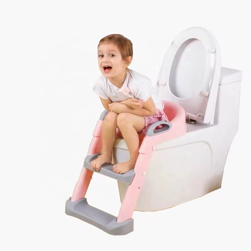 Potty training seat with a step 2x1 2