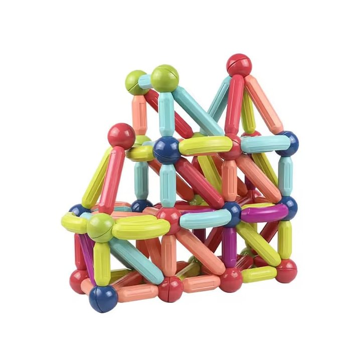 Magnetic Sticks and Balls (64 pieces) 4