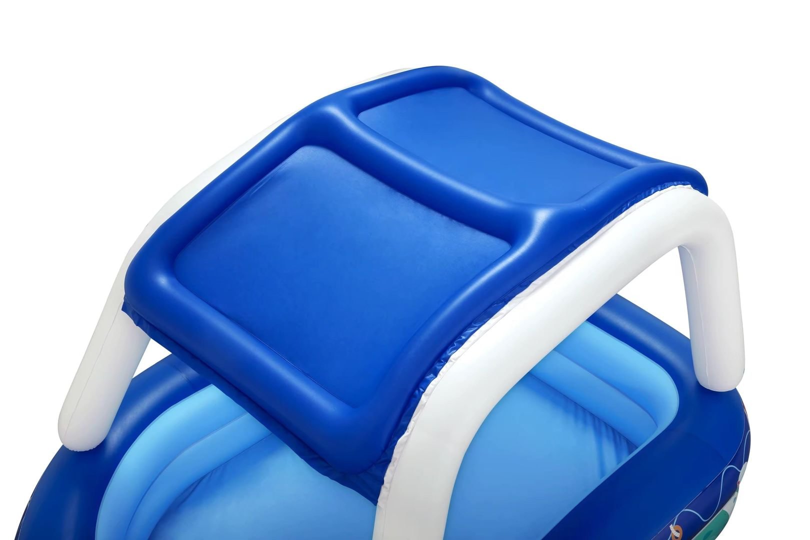 Kids' Boat Pool with Sunshade 3