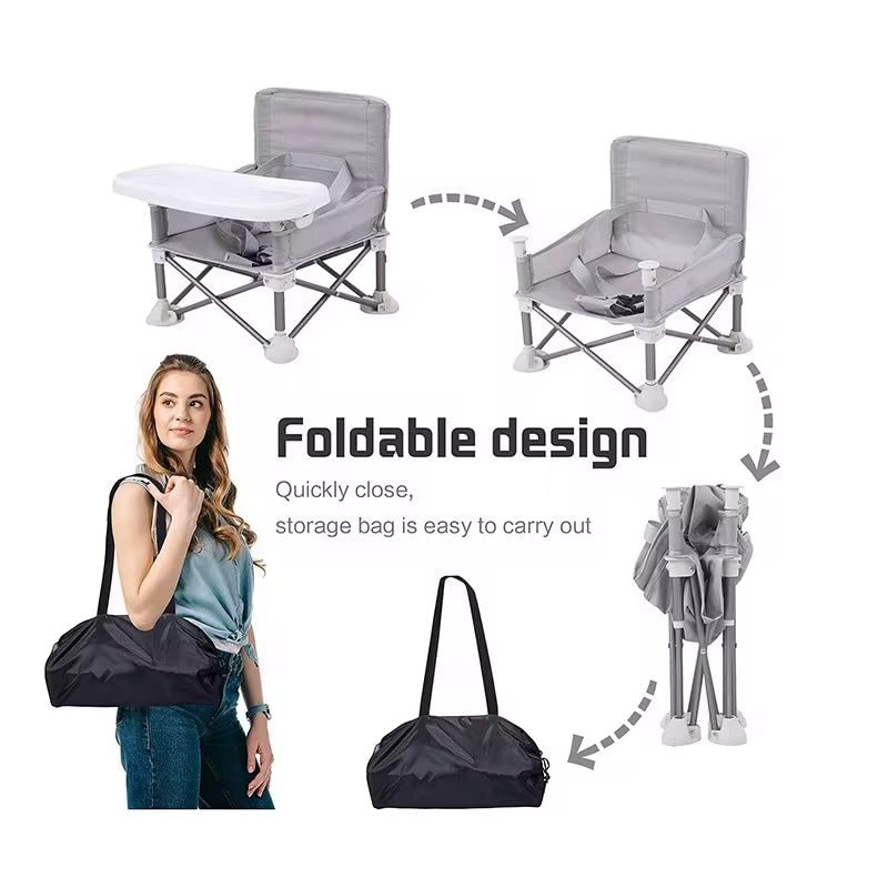 Portable Folding High Chair 4