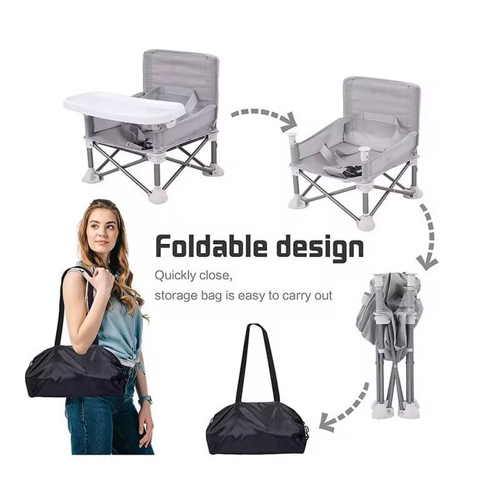 Portable Folding High Chair 4