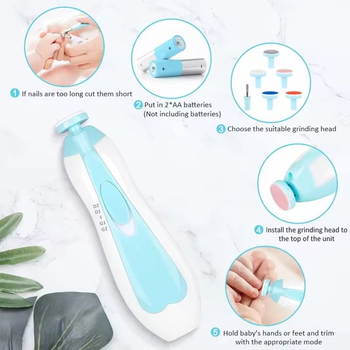 Electric Baby Nail Trimmer 4
