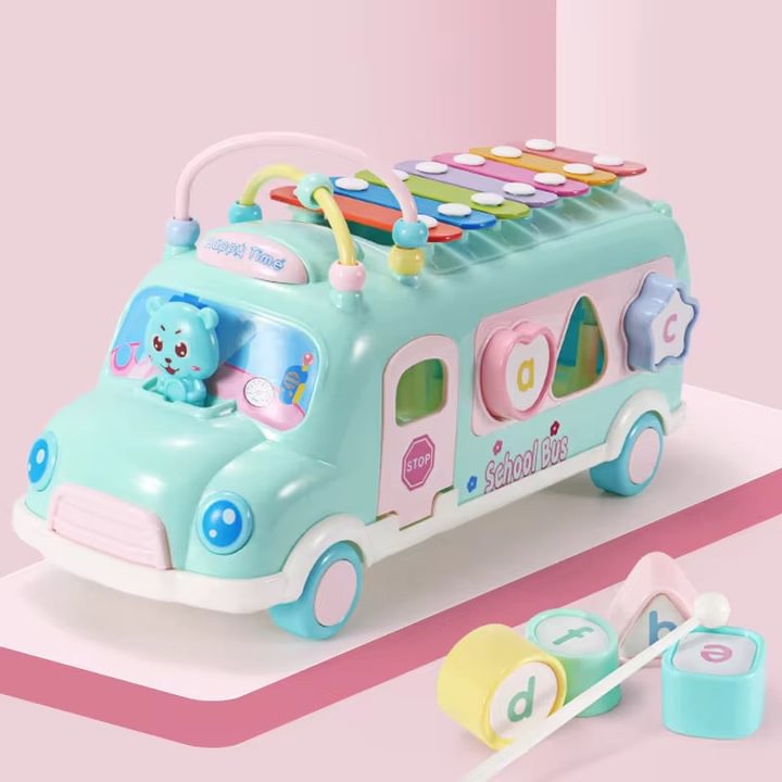 Music Bus And Xylophone With Sound 3