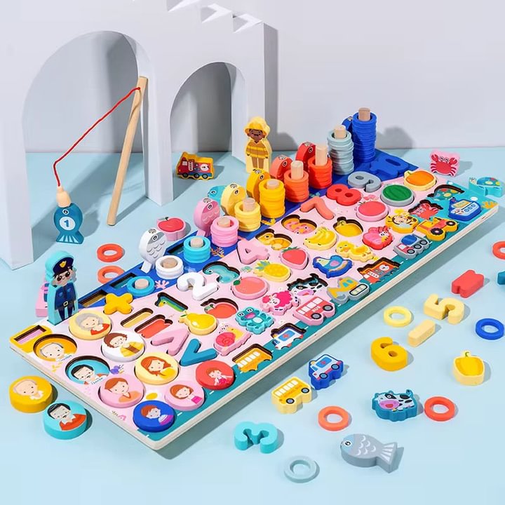 Traffic Matching puzzle Board