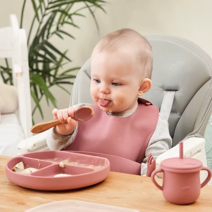SILICONE BABY CUTLERY SET (6pcs) 4