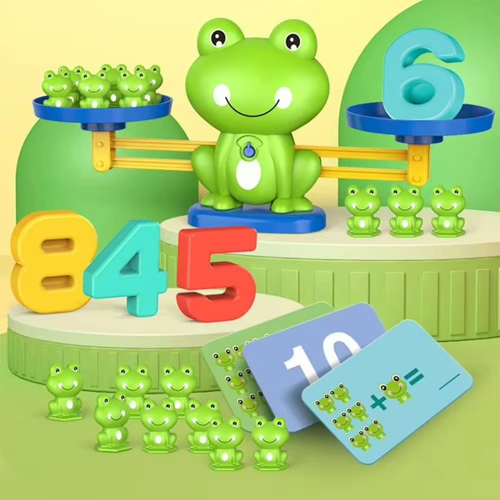 Frog Balance Math Game 4