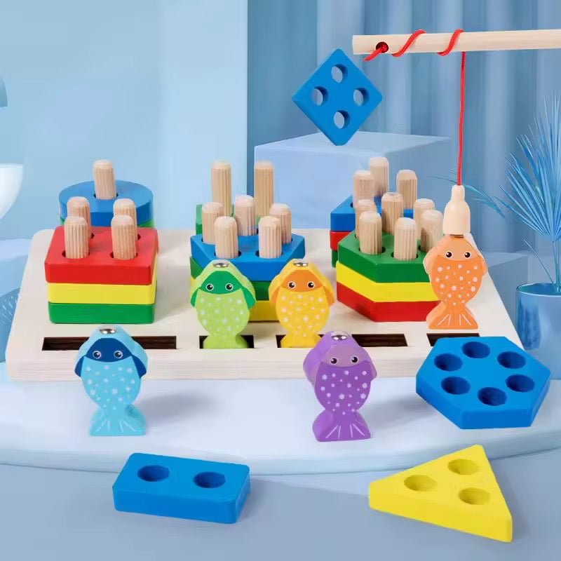 Fishing and puzzle 2 in 1 2
