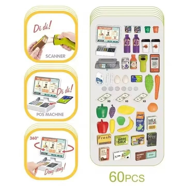 Kids Supermarket Playset 4
