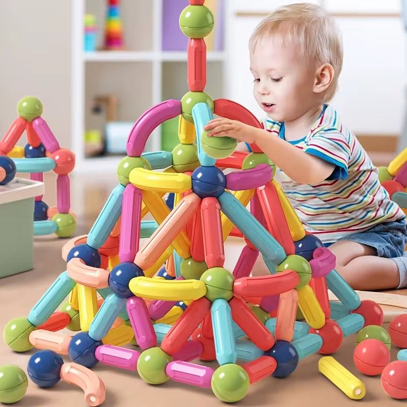 Magnetic Sticks and Balls (64 pieces) 2