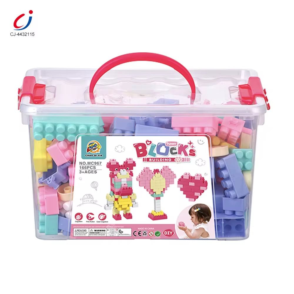 Colorful Creative Building Blocks Set (213 Pcs) 2