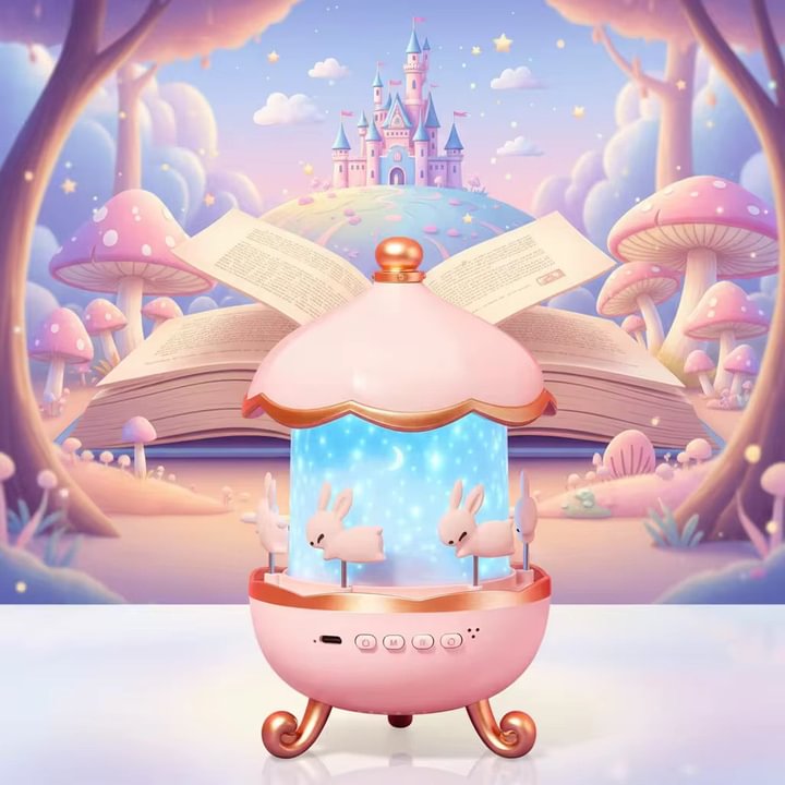 Bunny's Carousel Night Light 5