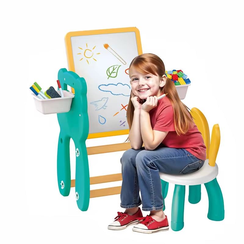 Creative Duo: Blocks & Easel Tab 104pcs 4