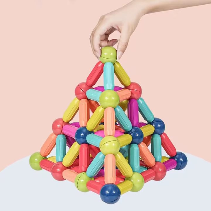Magnetic Sticks and Balls (64 pieces) 3
