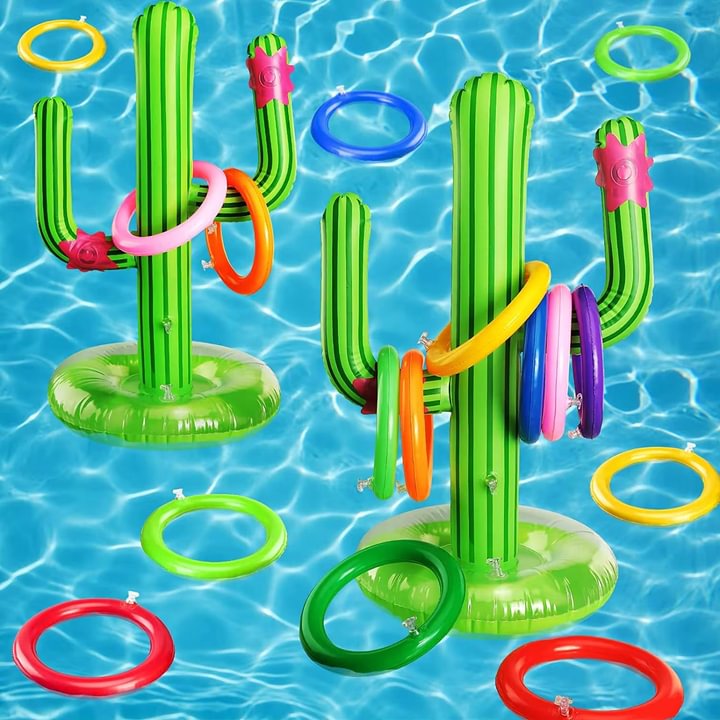 Inflatable Cactus Ring Toss Game 4