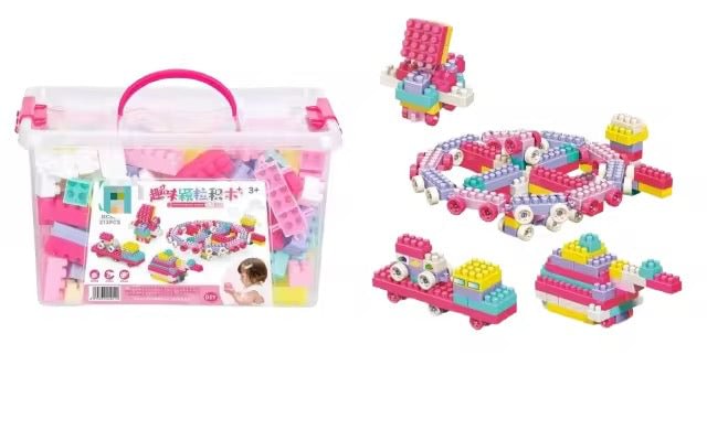Colorful Creative Building Blocks Set (213 Pcs) 3