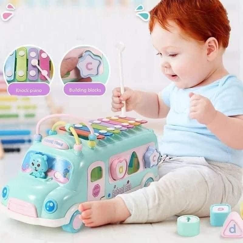 Music Bus And Xylophone With Sound 1