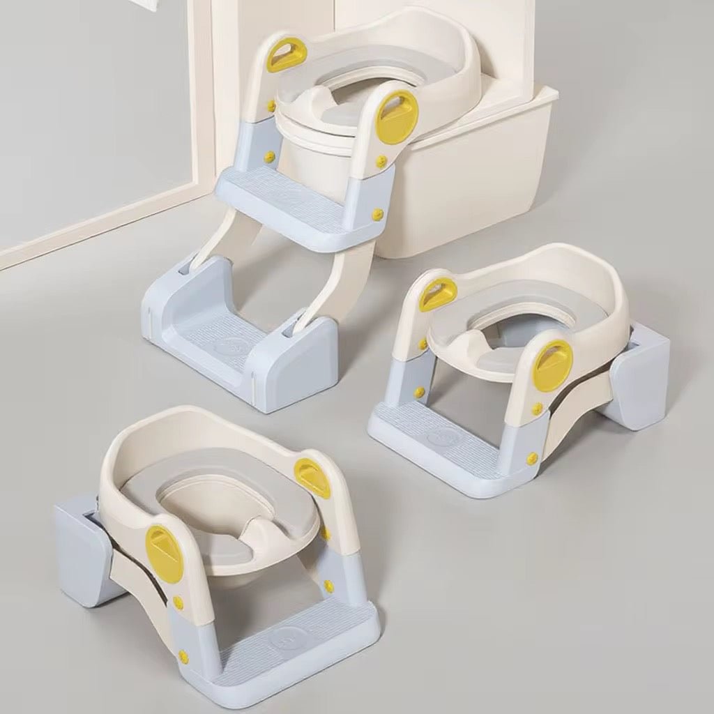 Potty training seat with a step 2x1 1