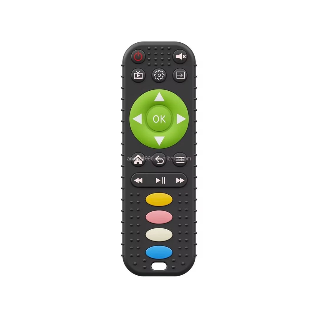 TV Remote Control Shape Teething Baby Toys 5