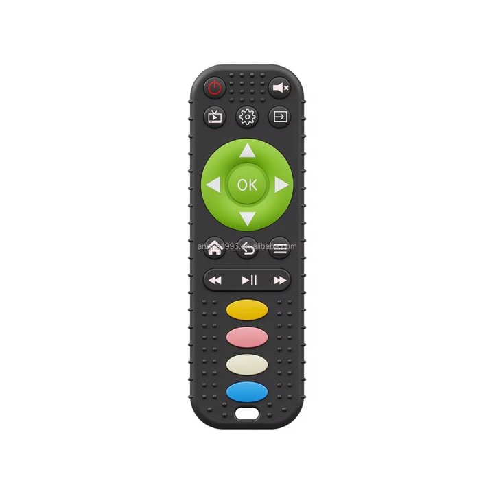 TV Remote Control Shape Teething Baby Toys 5