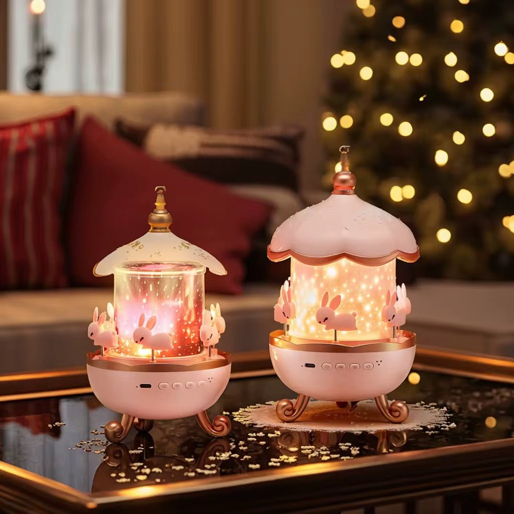 Bunny's Carousel Night Light 2