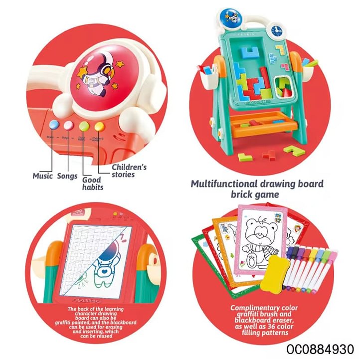 Kids Drawing Table Game and Drawing Board 6