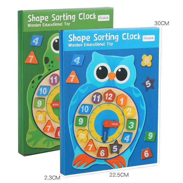 Wooden Clock Puzzle 5