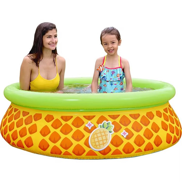 Pineapple Pattern Inflatable Pool 3