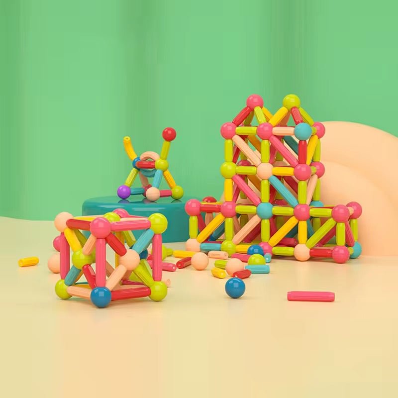 Magnetic Sticks and Balls (64 pieces) 5