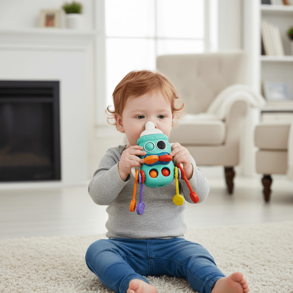 Baby Sensory Bottle Toy 5in1 1