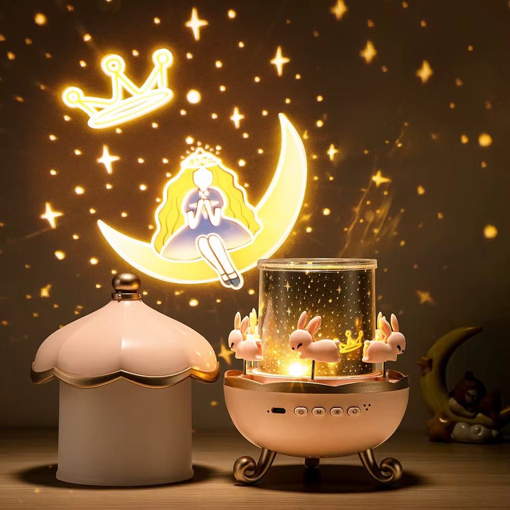 Bunny's Carousel Night Light 1