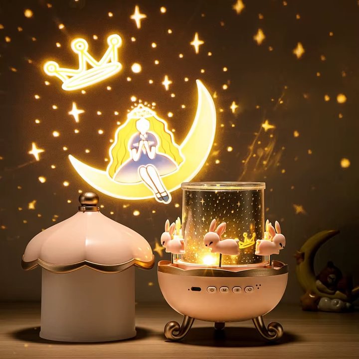 Bunny's Carousel Night Light