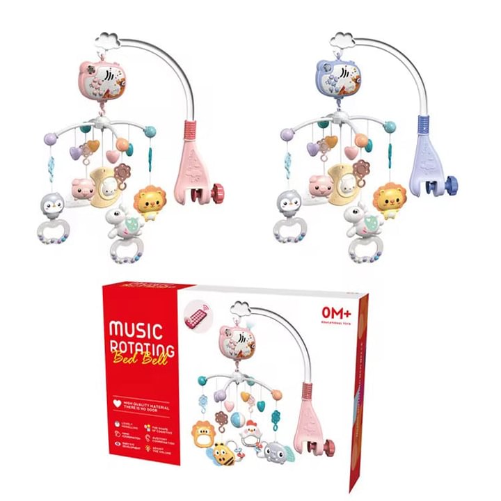Adorable & Soothing Baby Crib Mobile – Lights, Music & Gentle Rotation 4
