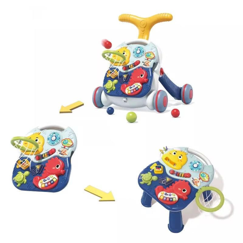 Musical baby walker and table 3 in 1 new edition 4