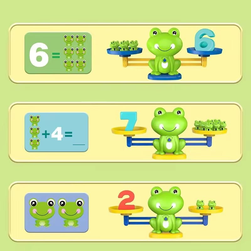 Frog Balance Math Game 5