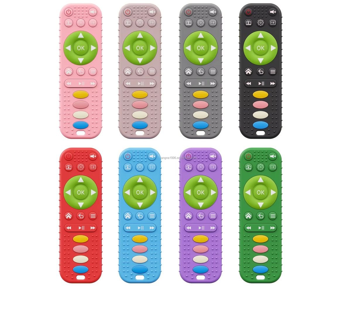 TV Remote Control Shape Teething Baby Toys 1