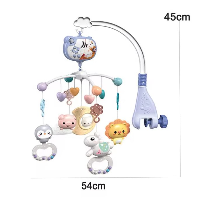 Adorable & Soothing Baby Crib Mobile – Lights, Music & Gentle Rotation 3