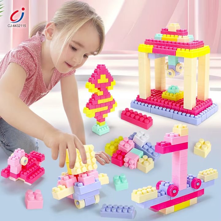 Colorful Creative Building Blocks Set (213 Pcs)
