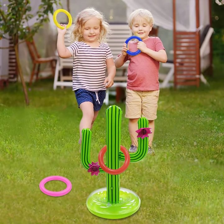 Inflatable Cactus Ring Toss Game 6