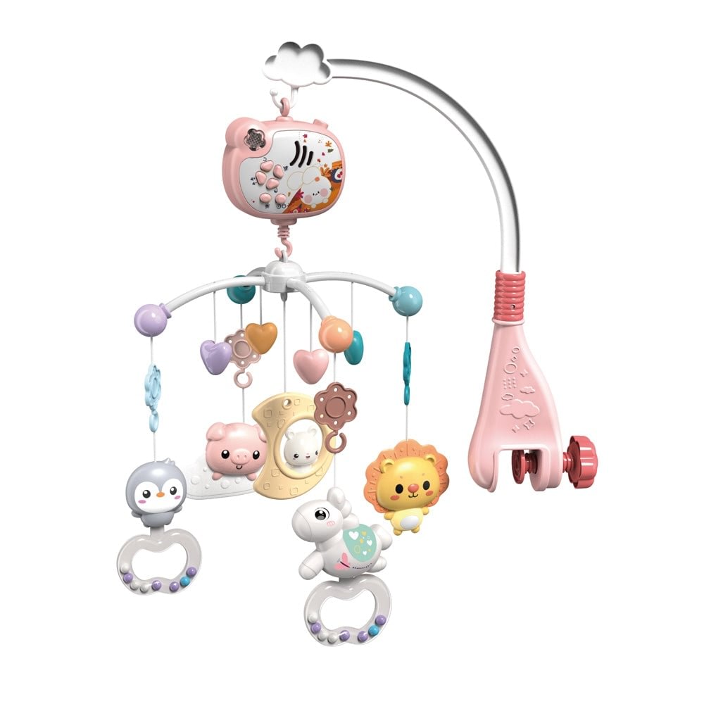 Adorable & Soothing Baby Crib Mobile – Lights, Music & Gentle Rotation 1
