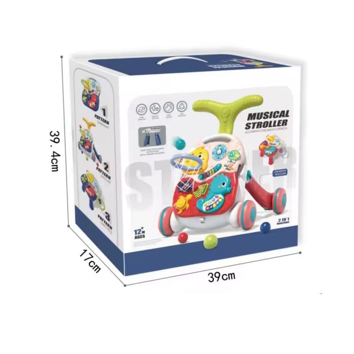 Musical baby walker and table 3 in 1 new edition 5