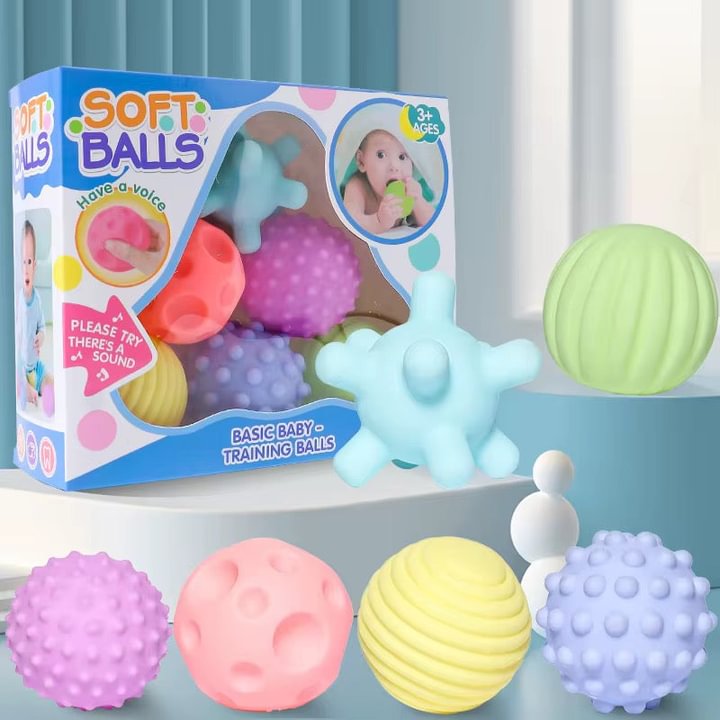 Baby Squeeze Soft Balls 6