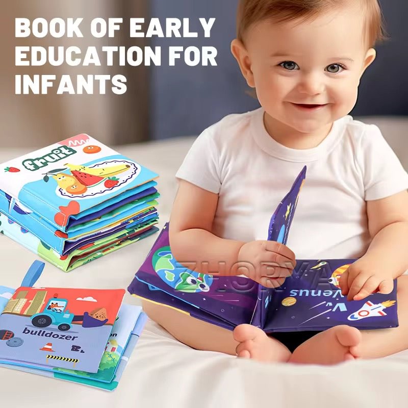 Baby Cognitive Cloth Books 2