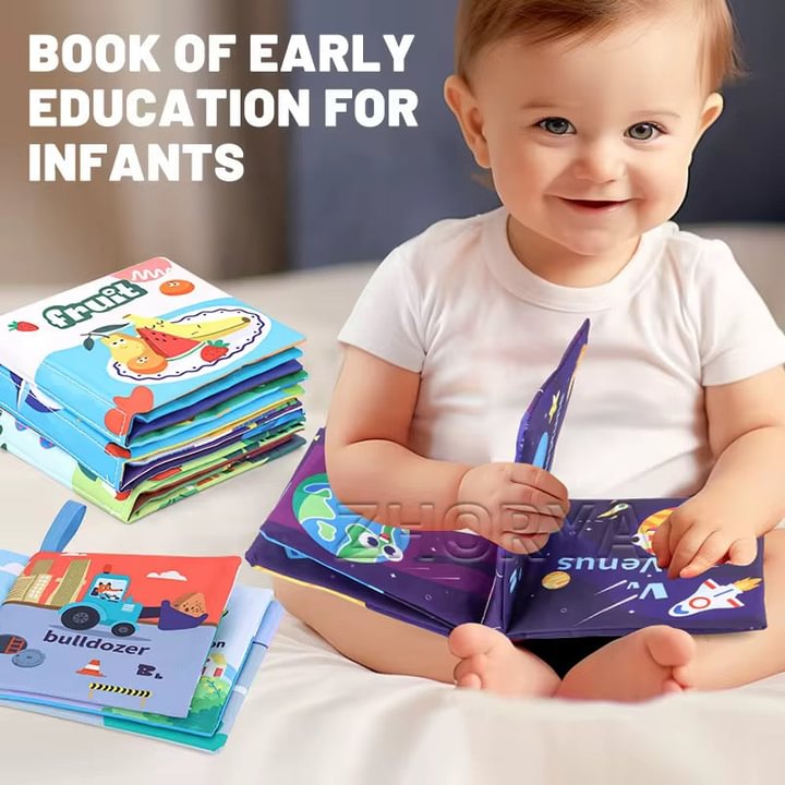 Baby Cognitive Cloth Books 2