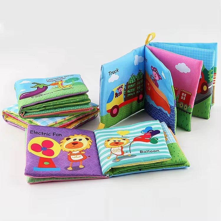 Baby Cognitive Cloth Books 4