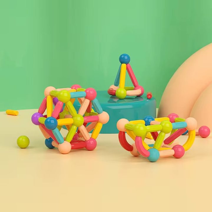 Magnetic Sticks and Balls (64 pieces) 6
