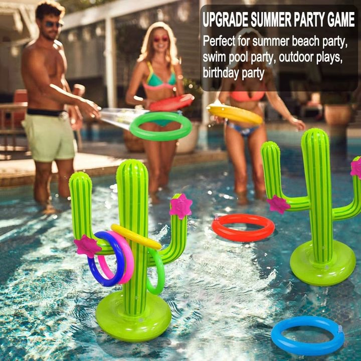 Inflatable Cactus Ring Toss Game 3