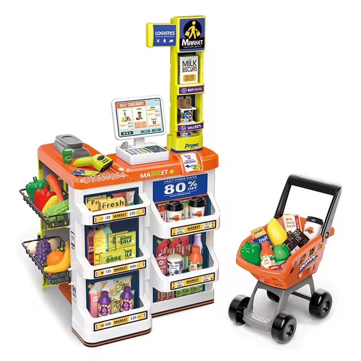 Kids Supermarket Playset 6