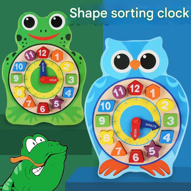 Wooden Clock Puzzle 2