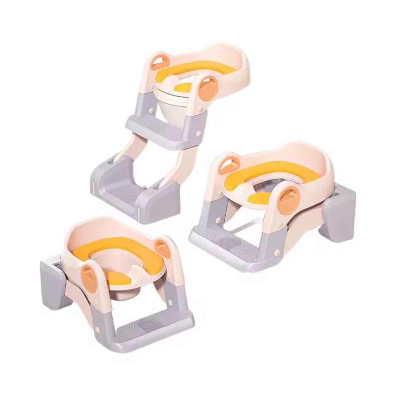 Potty training seat with a step 2x1 3